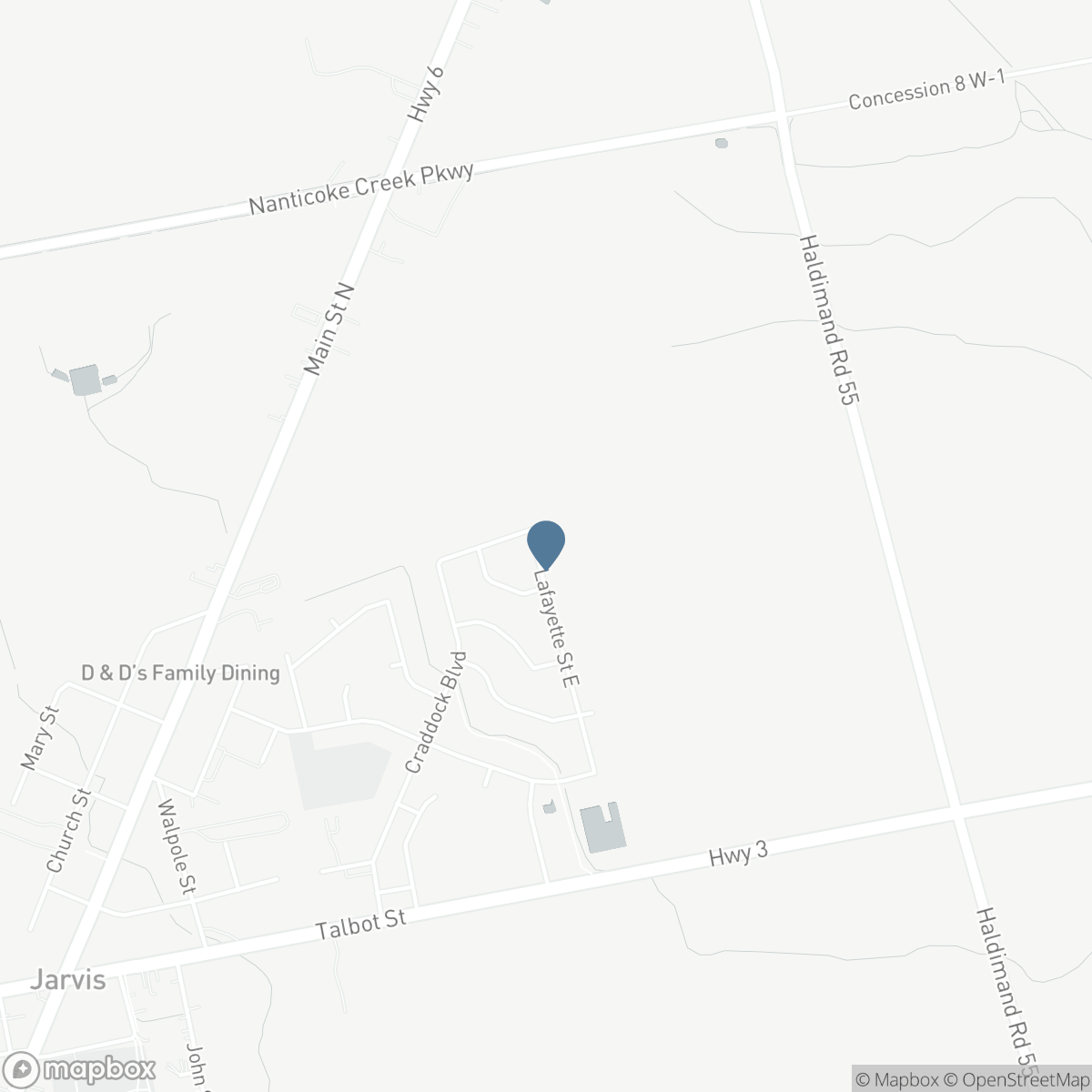 251 LAFAYETTE Street E, Jarvis, Ontario N0A 1J0